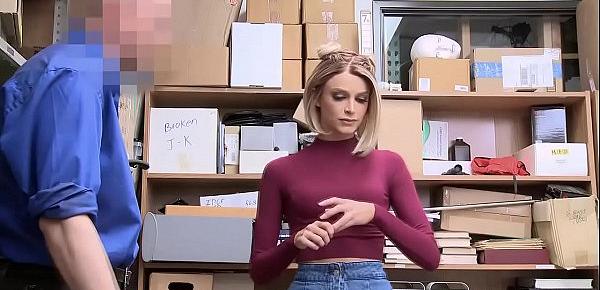  Shoplyfter Emma Hix young pussy bounces on top of the LP Officer!